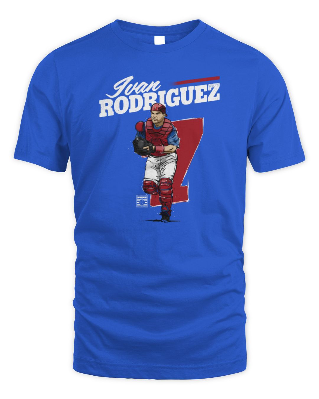 Ivan Rodriguez Retro Wht Official Hoodie