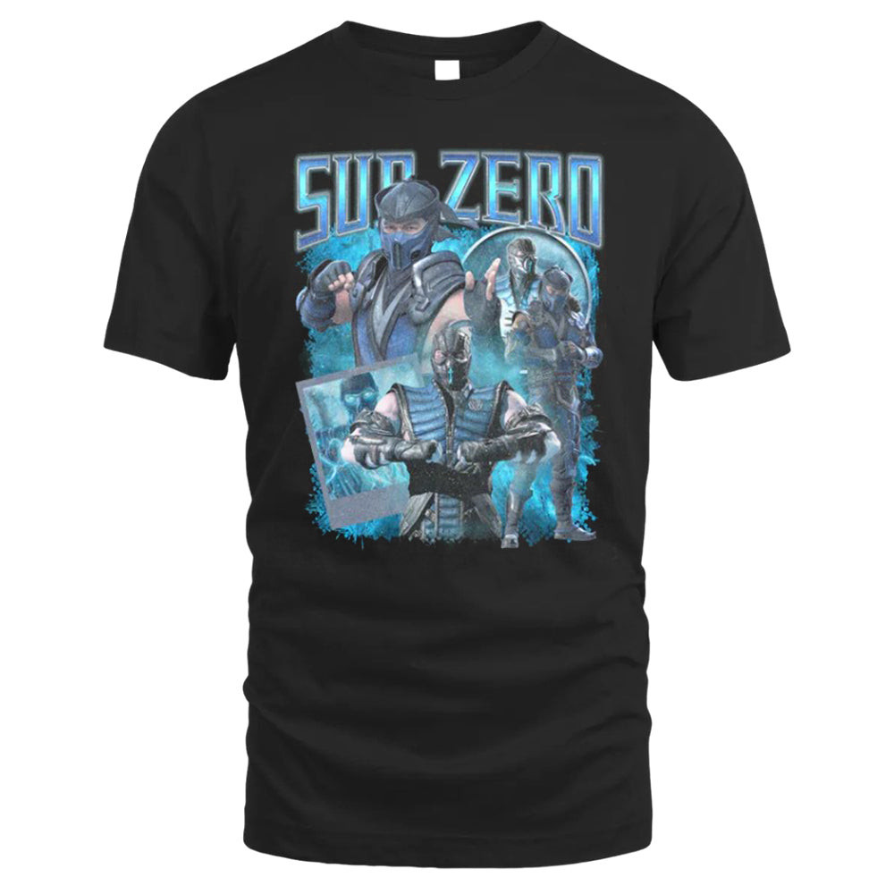 Mortal Kombat Sub-zero Tee, Vintage T-shirt Style