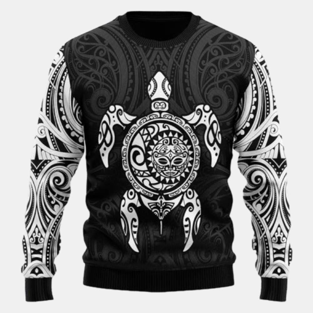 Love Turtle Ugly Sweater