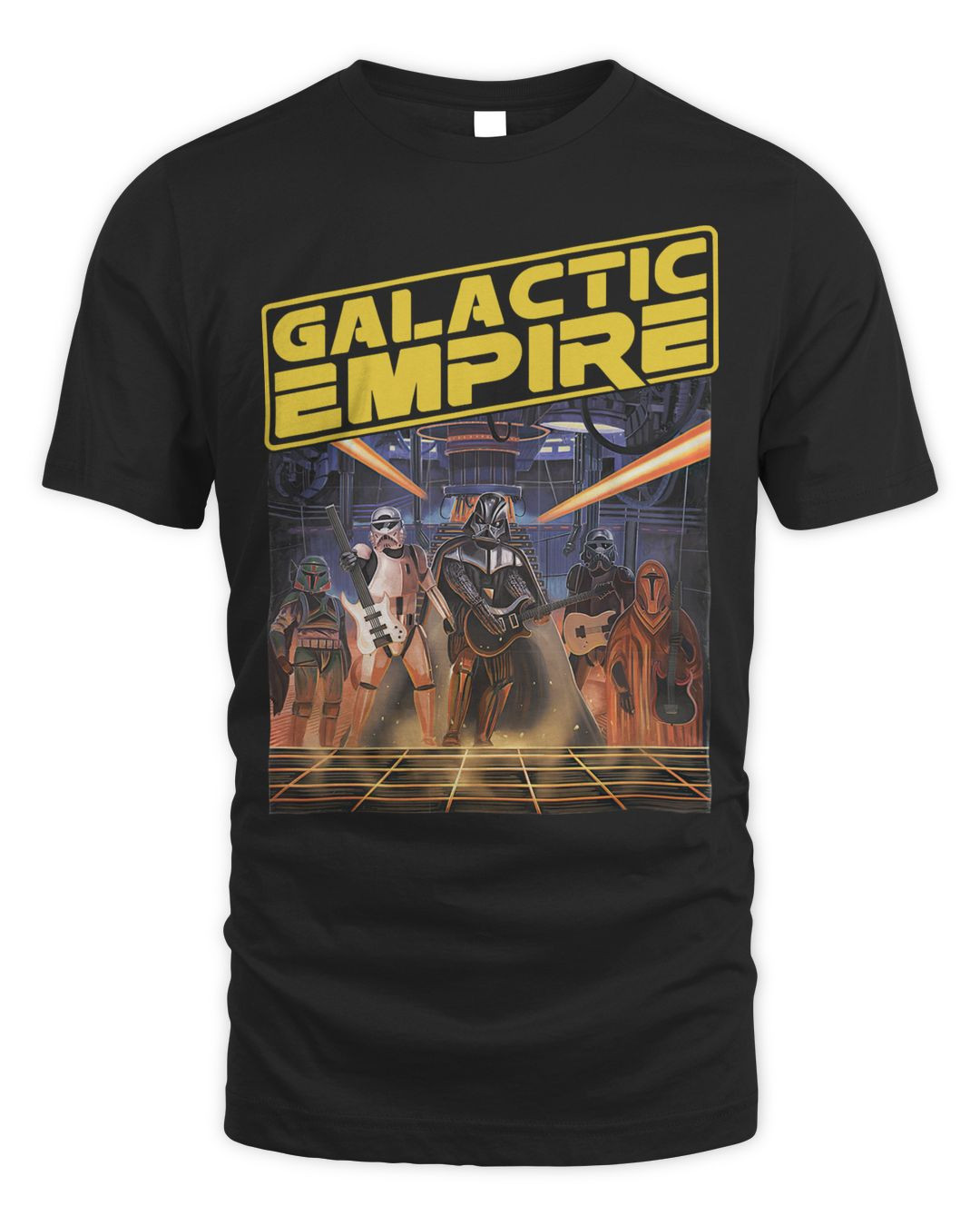 Massacre Merch Galactic Empire Vader Shred Shirt