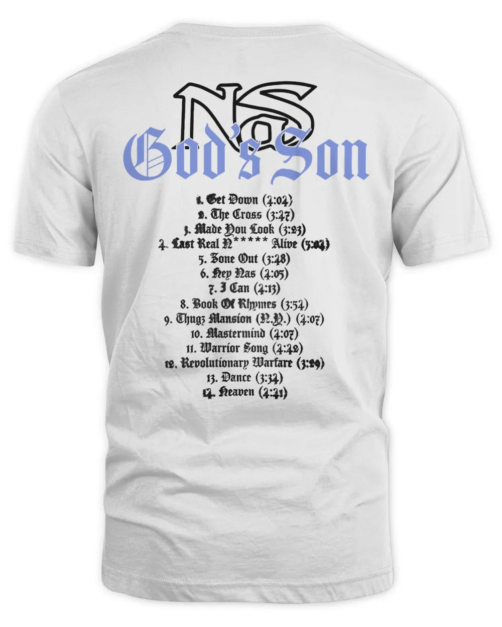 Nas Merch 20th Anniversary Of God's Son Ii Shirt