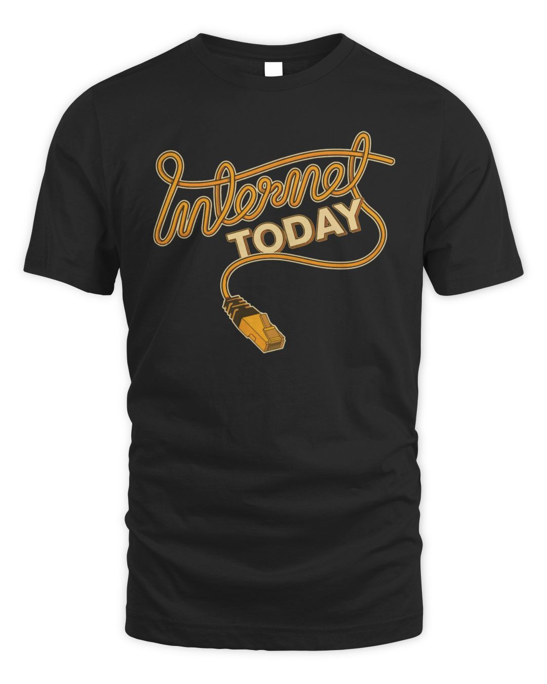 Internet Today Merch Ethernet Shirt