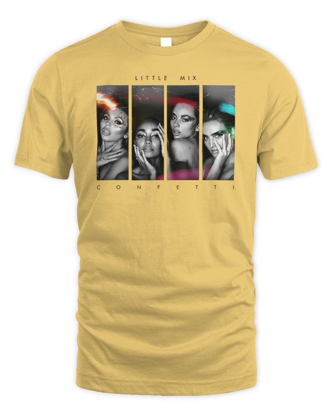 Little Mix Merch Confetti Strips Shirt