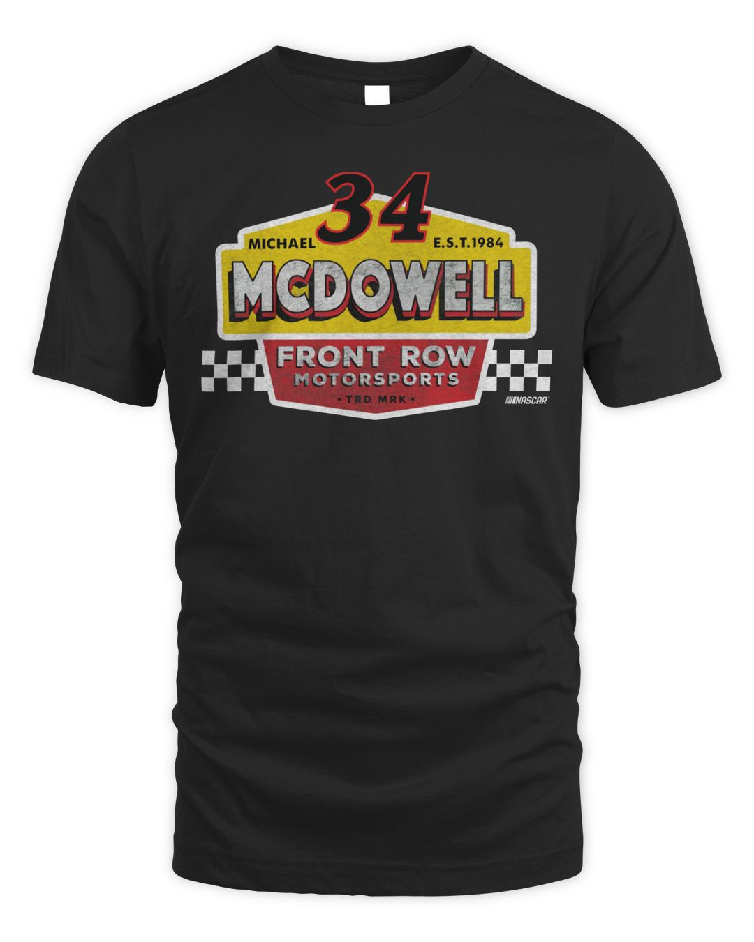Michael Mcdowell Checkered Flag Vintage Duel Shirt