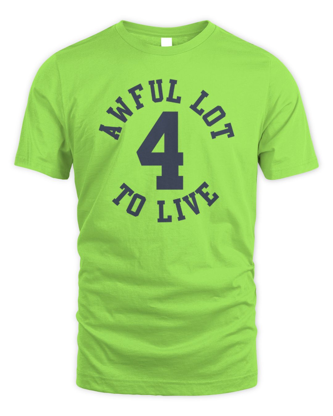 Lou Gehrig Awful Lot To Live 4 T-shirt Homage
