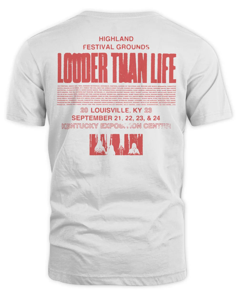 Louder Than Life Merch Tower Shirt