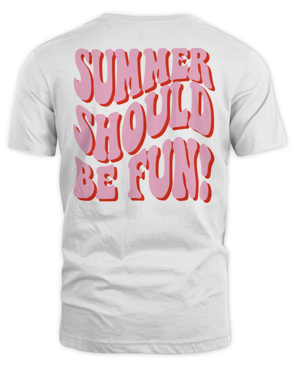 Loverboy Merch Summer Should Be Fun White Shirt