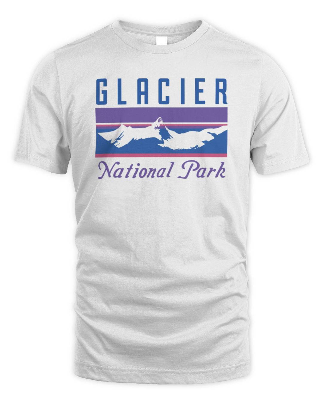 Homage Glacier National Park Tee Shirt