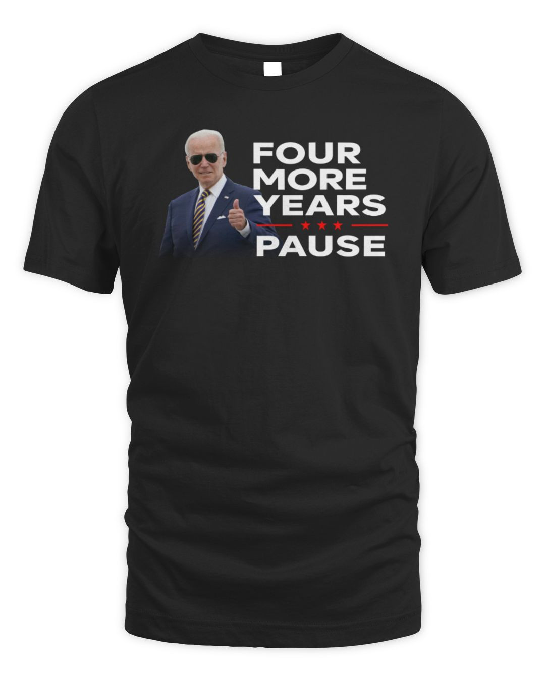 Joe Biden Four More Years Pause Hoodie Sweatshirt
