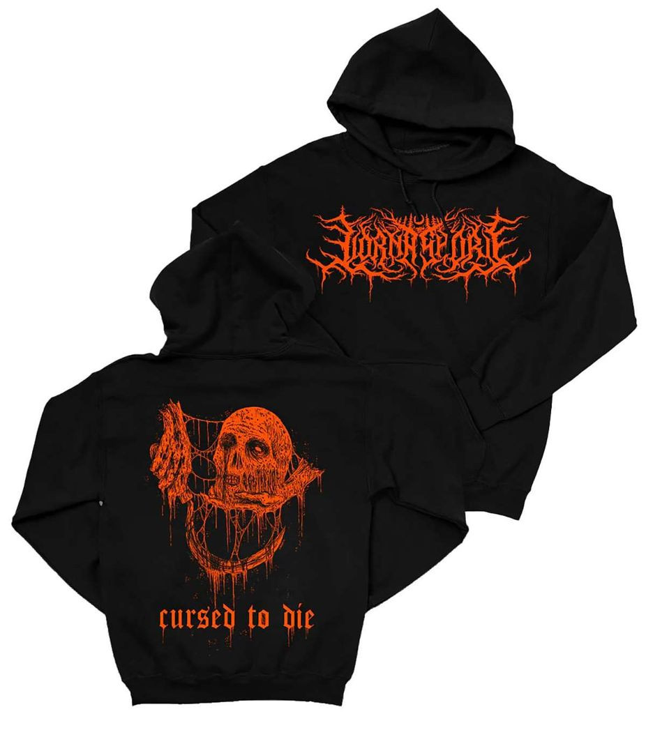 Lorna Shore Merch Lorna Shore Cursed To Die Hoodie