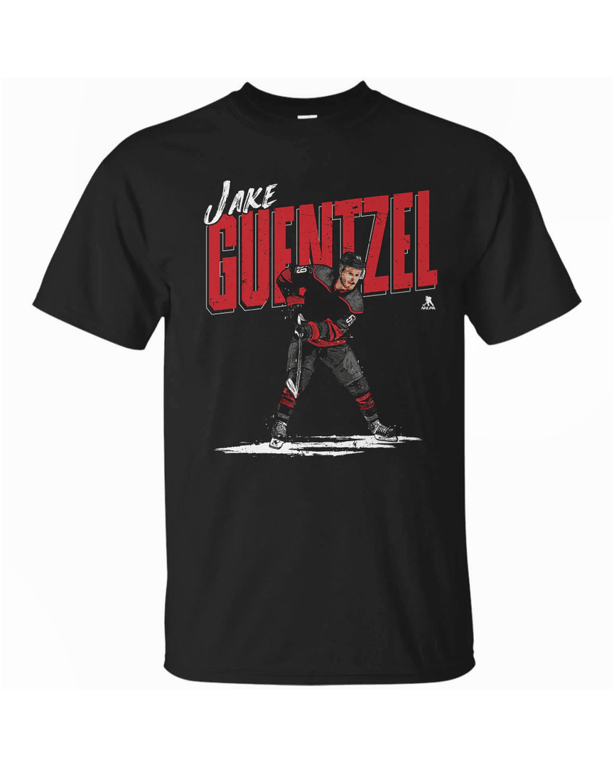 Jake Guentzel Carolina Chisel T Shirt