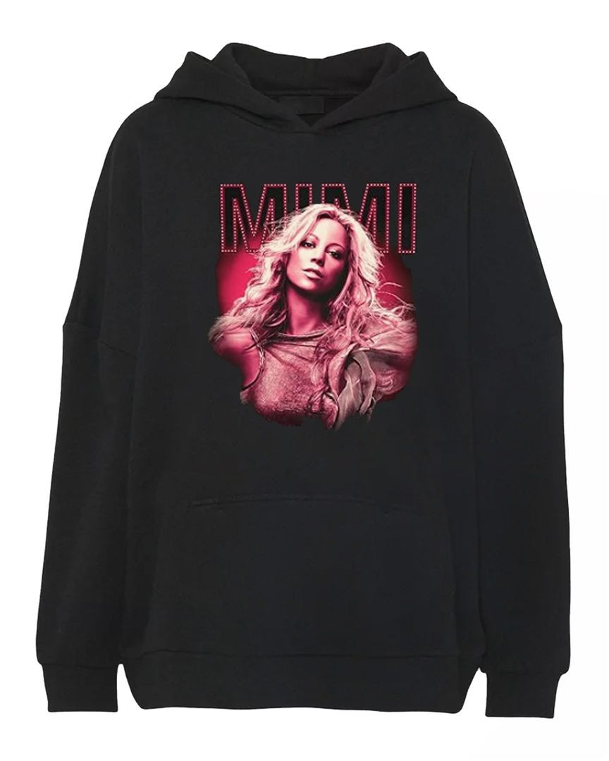 Mariah Carey Official Merch Mimi Hoodie Black