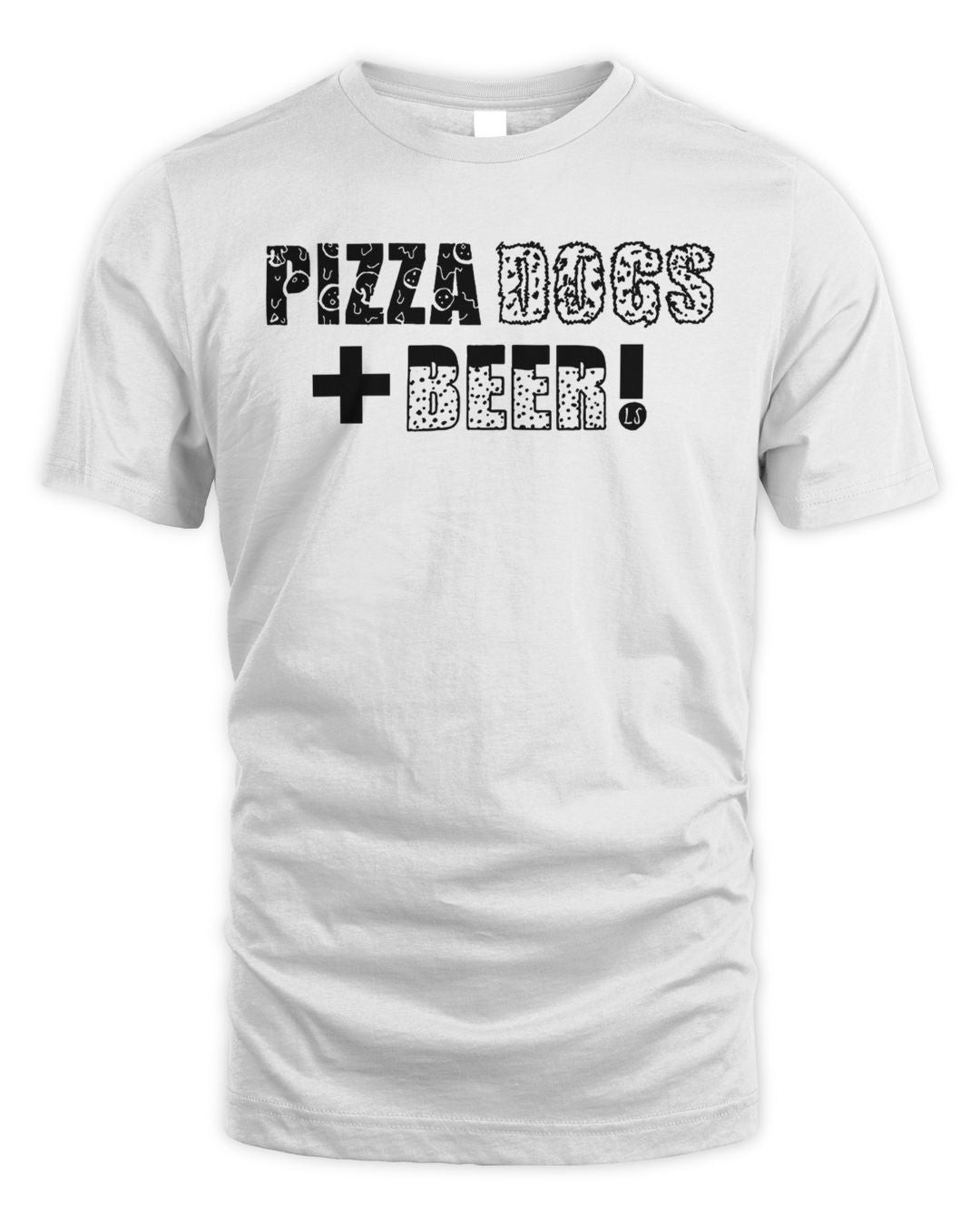 Lucy Spraggan Merch Pizza Dogs + Beer Shirt