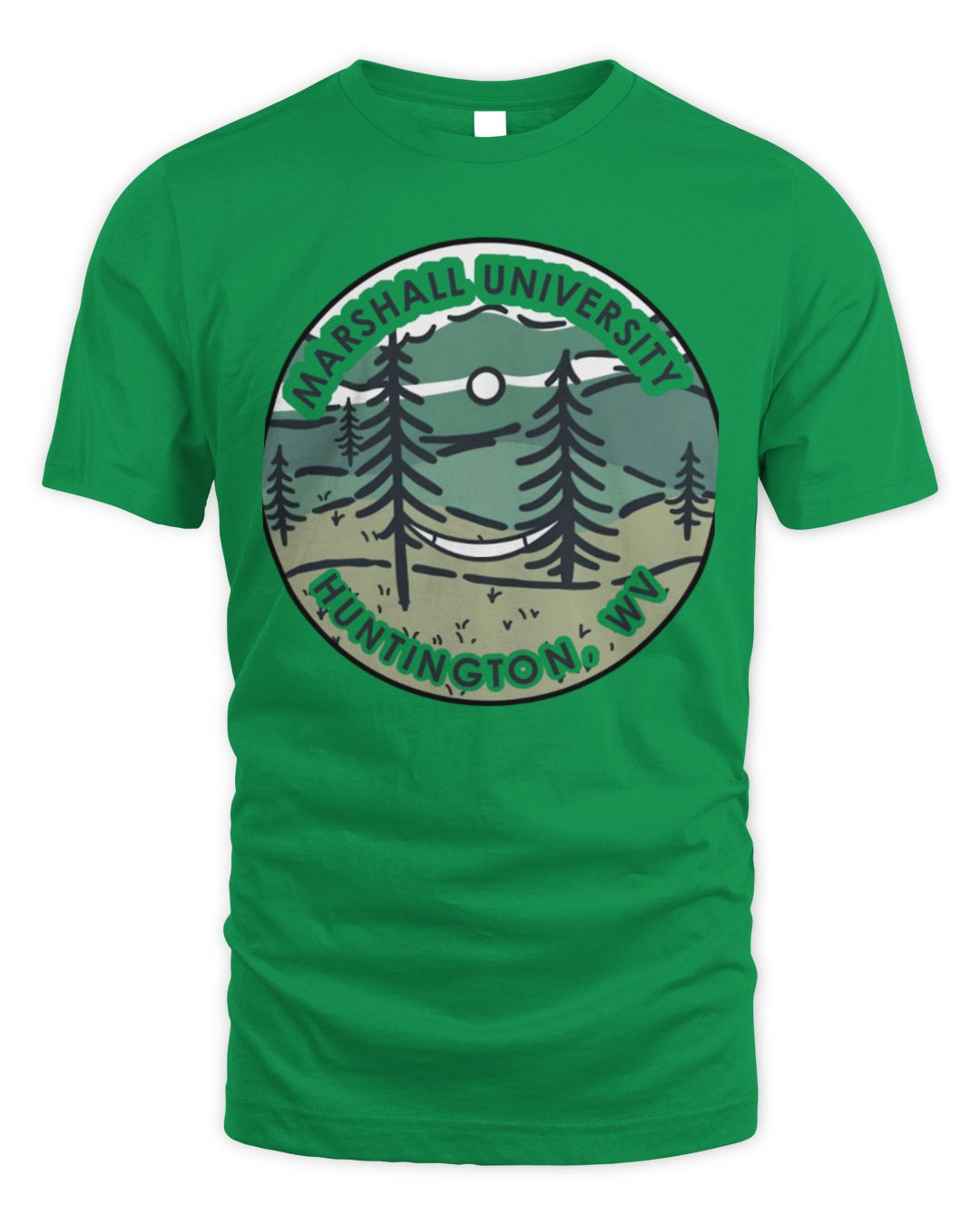 Marshall Thundering Herd Unisex Scenic T-shirt