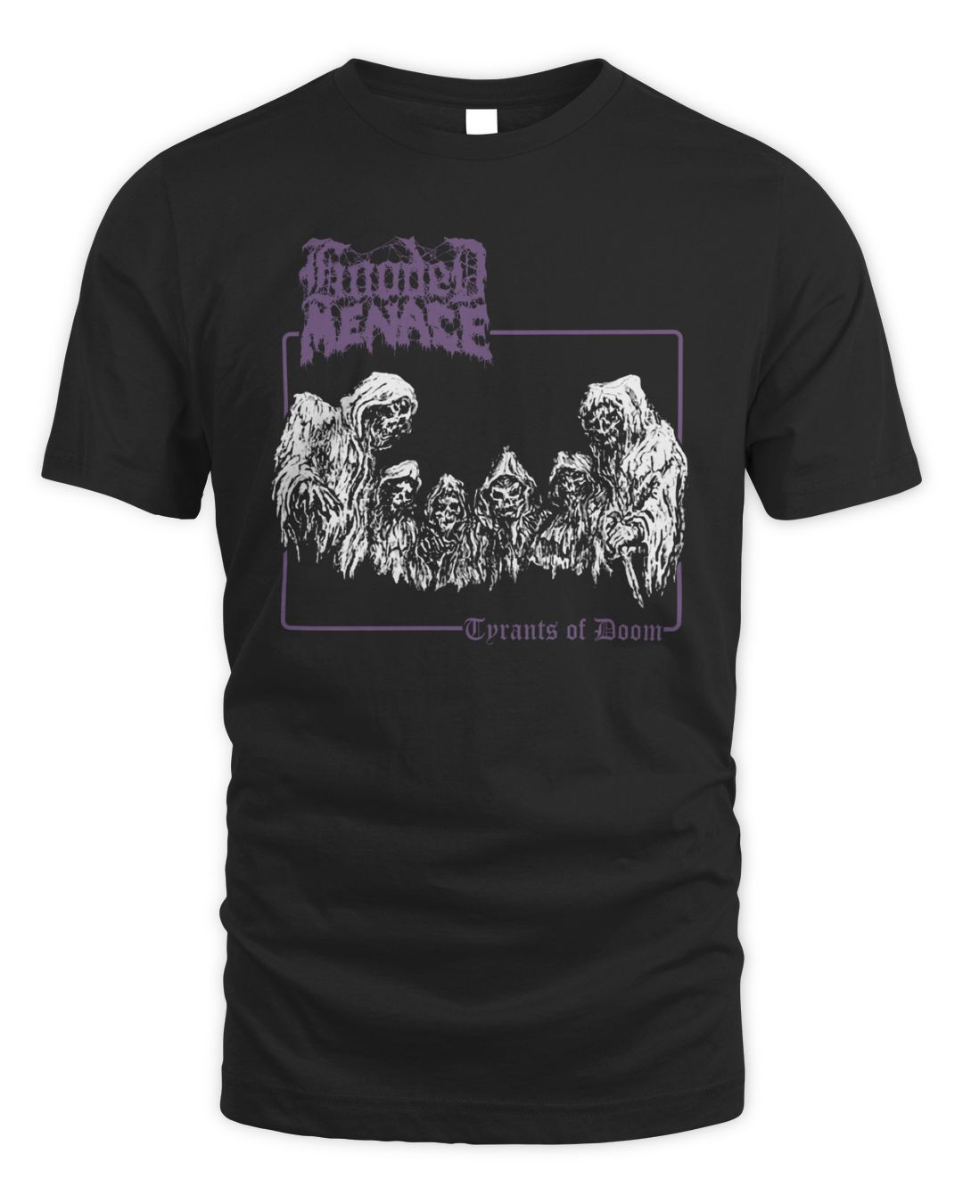 Hooded Menace Merch Tyrants Of Doom Shirt