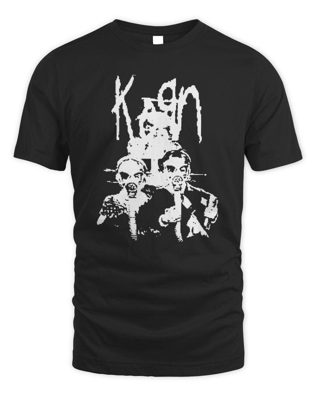 Korn Merch Gas Mask Shirt