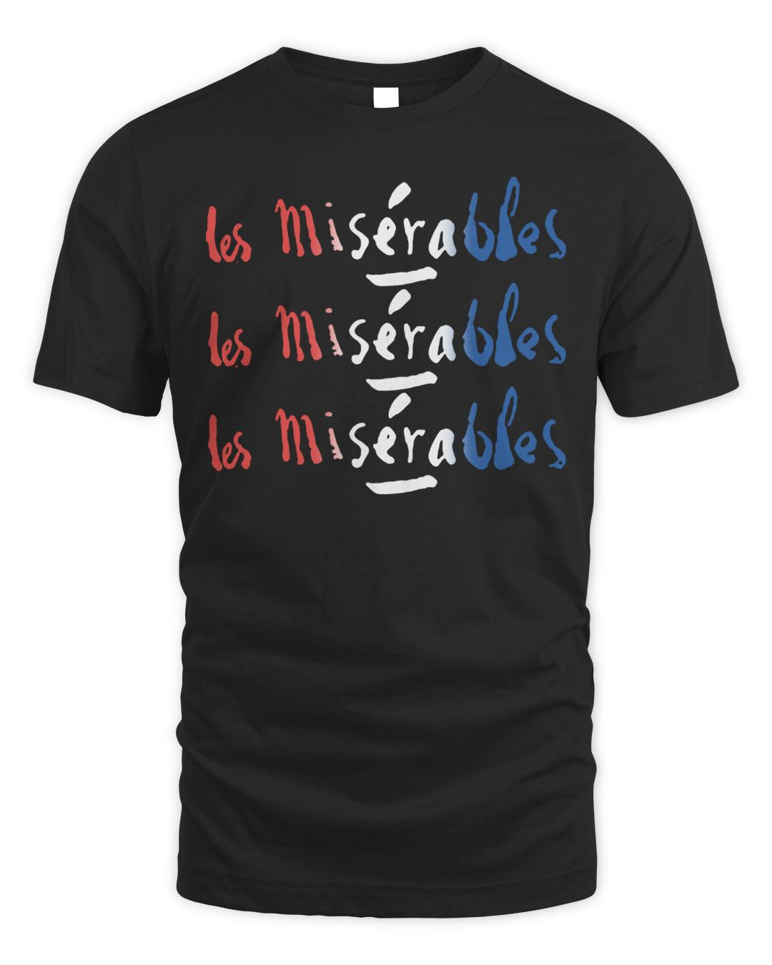 Les Miserables Merchandise Title Shirt