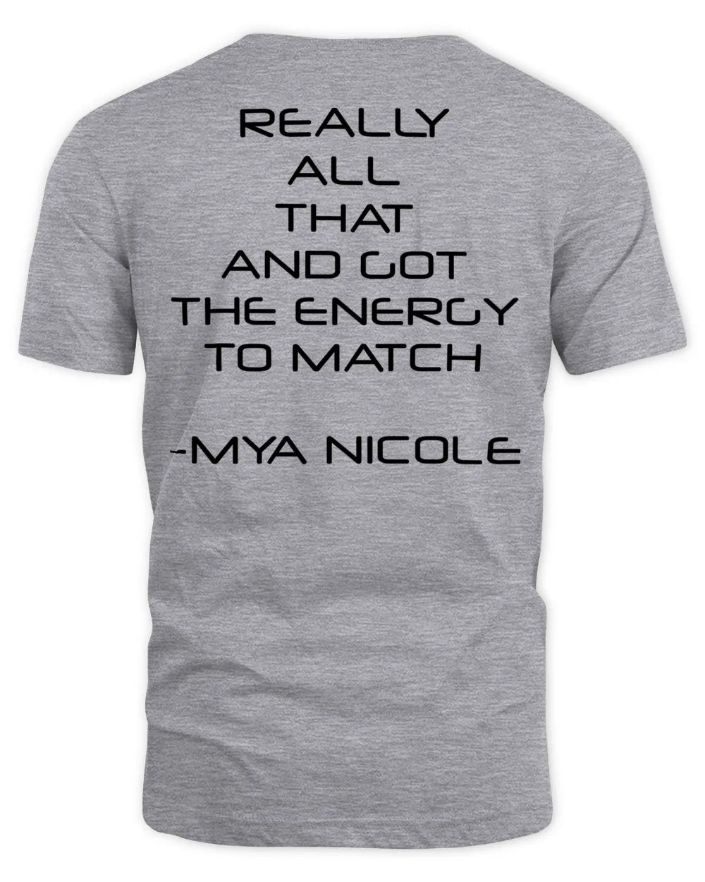 Mya Nicole Merch Rat Message Shirt