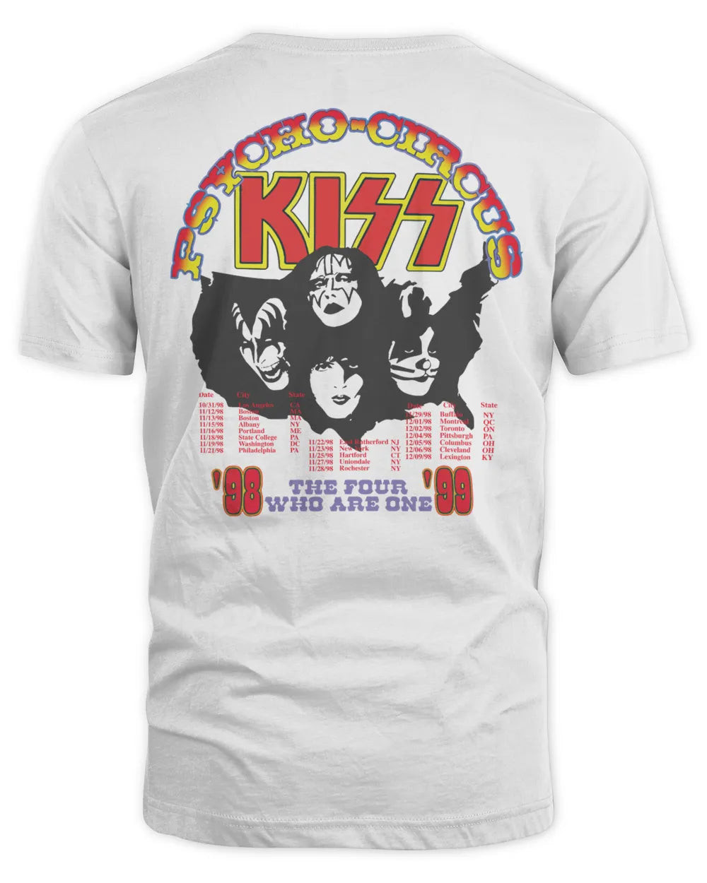 Kiss Merchandise The Four Who Are One Shirt