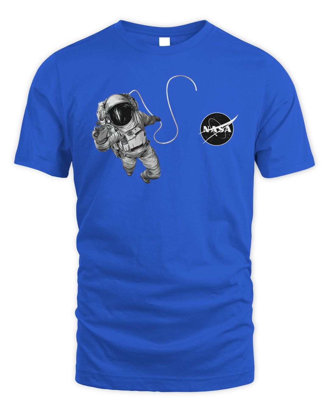 Nasa Merch Meatball Logo Astronaut Shirt