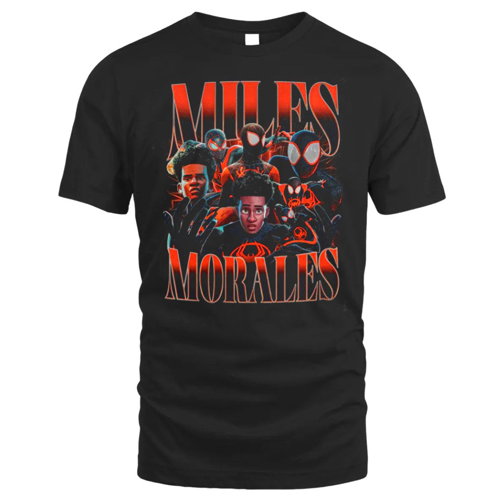 Miles Morales Spider-man Tee, Vintage T-shirt Style