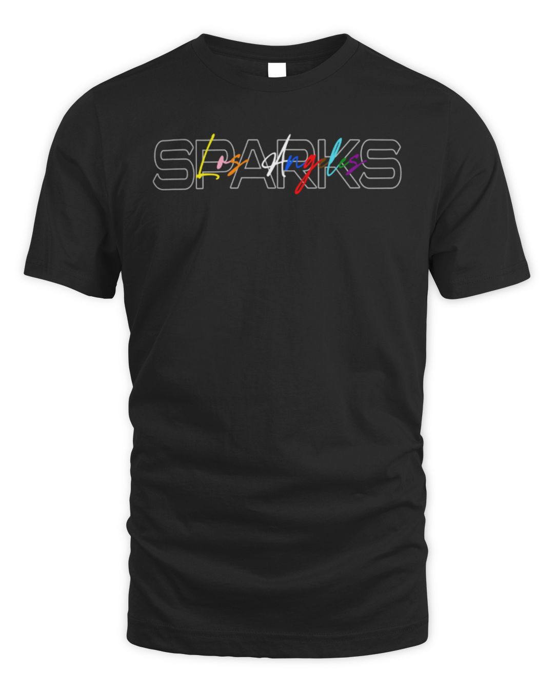 La Sparks We Out Here Tee Black