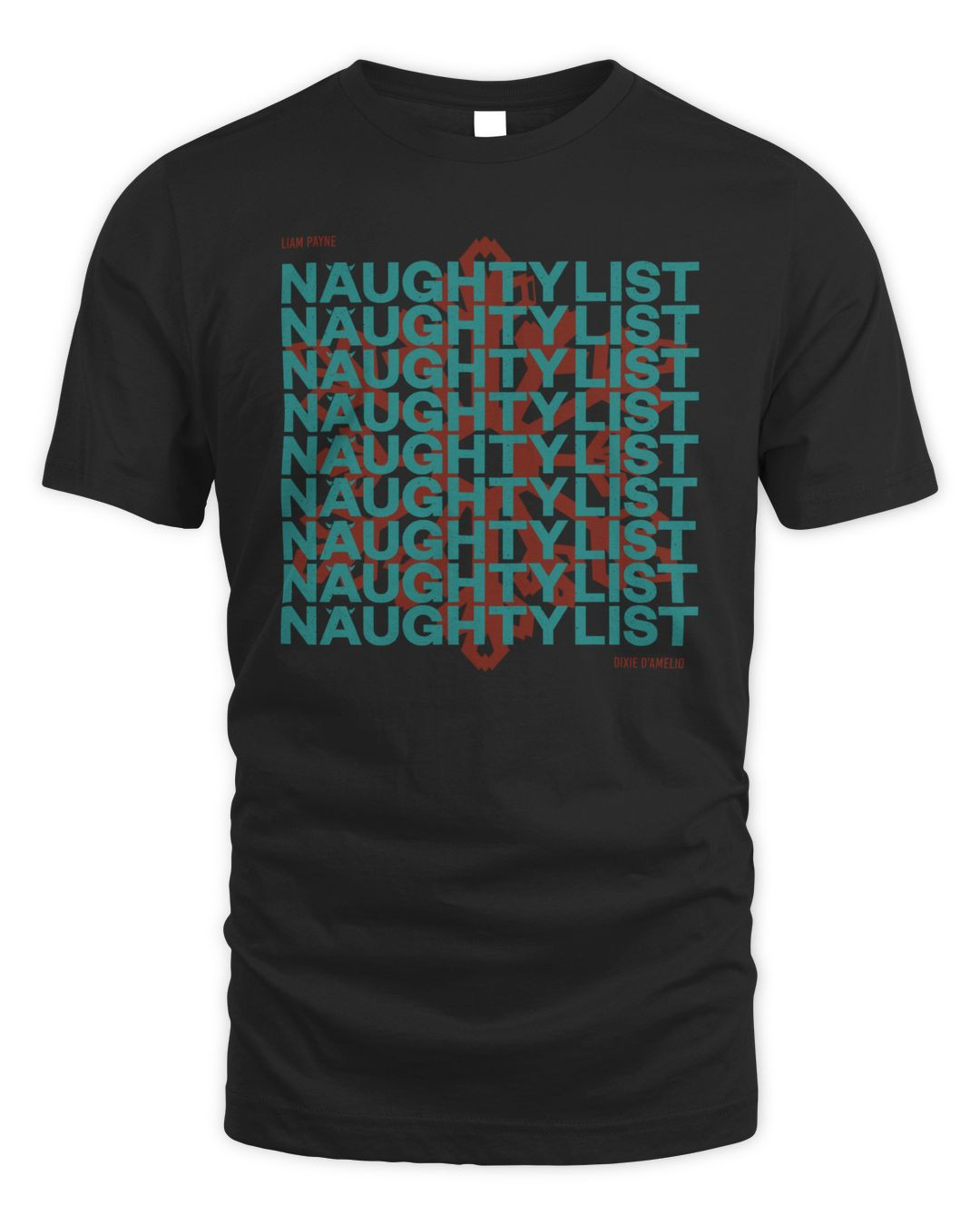 Liam Payne Merch Naughty List T-shirt
