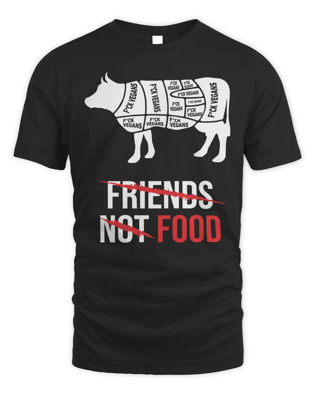 Isaac Butterfield Merch Friends Not Food Shirt