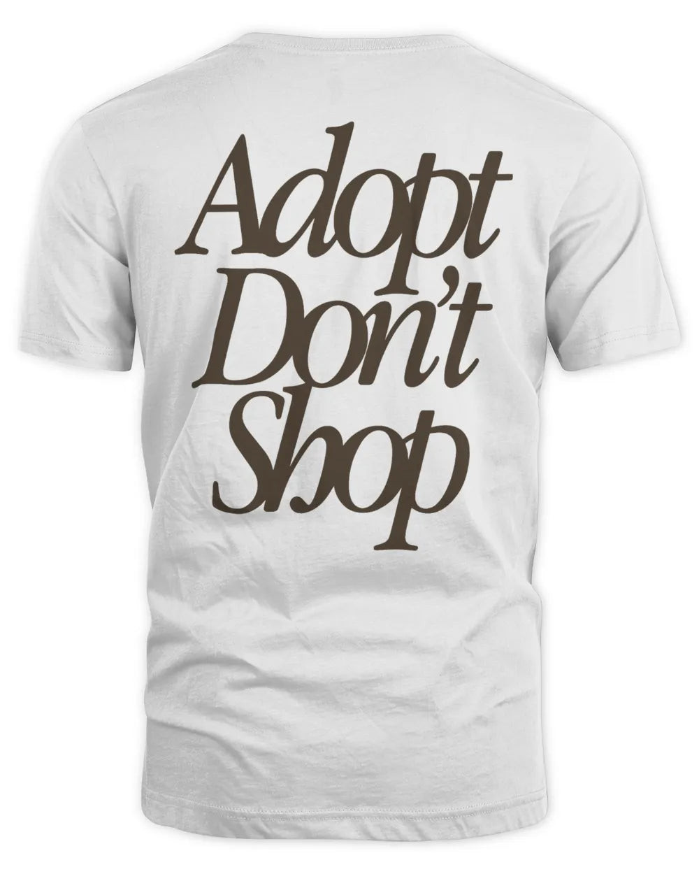 Miss Peaches Adopt Don't Shop Tee