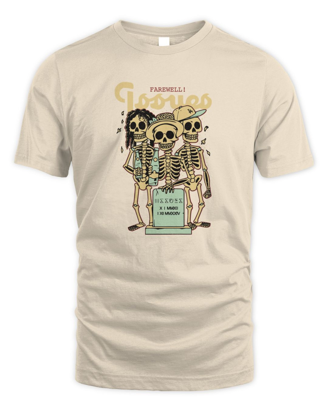 Ixiimmxxiv 3 Skeletons Tee
