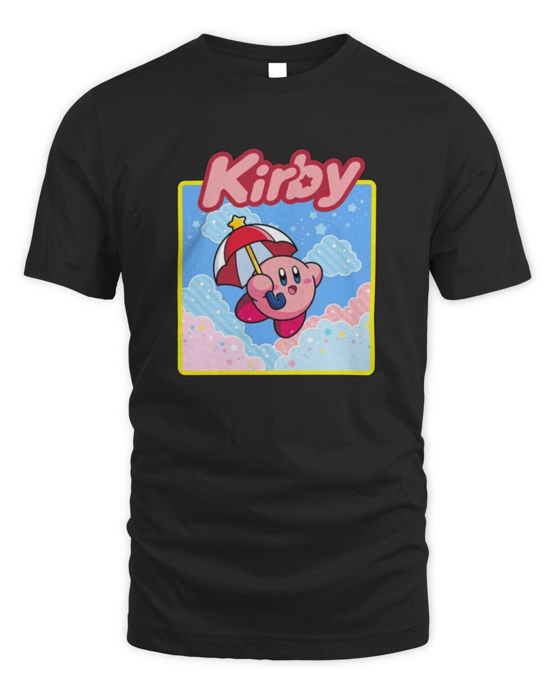 Kirby Pastel Parasol T-shirt