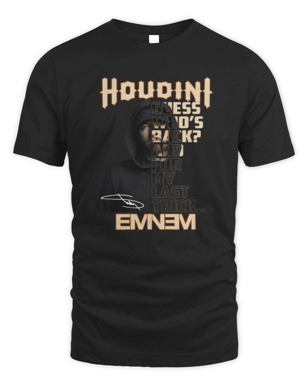 Houdini Guess Who's Back_ And For My Last Trick Eminem Official T Shirt