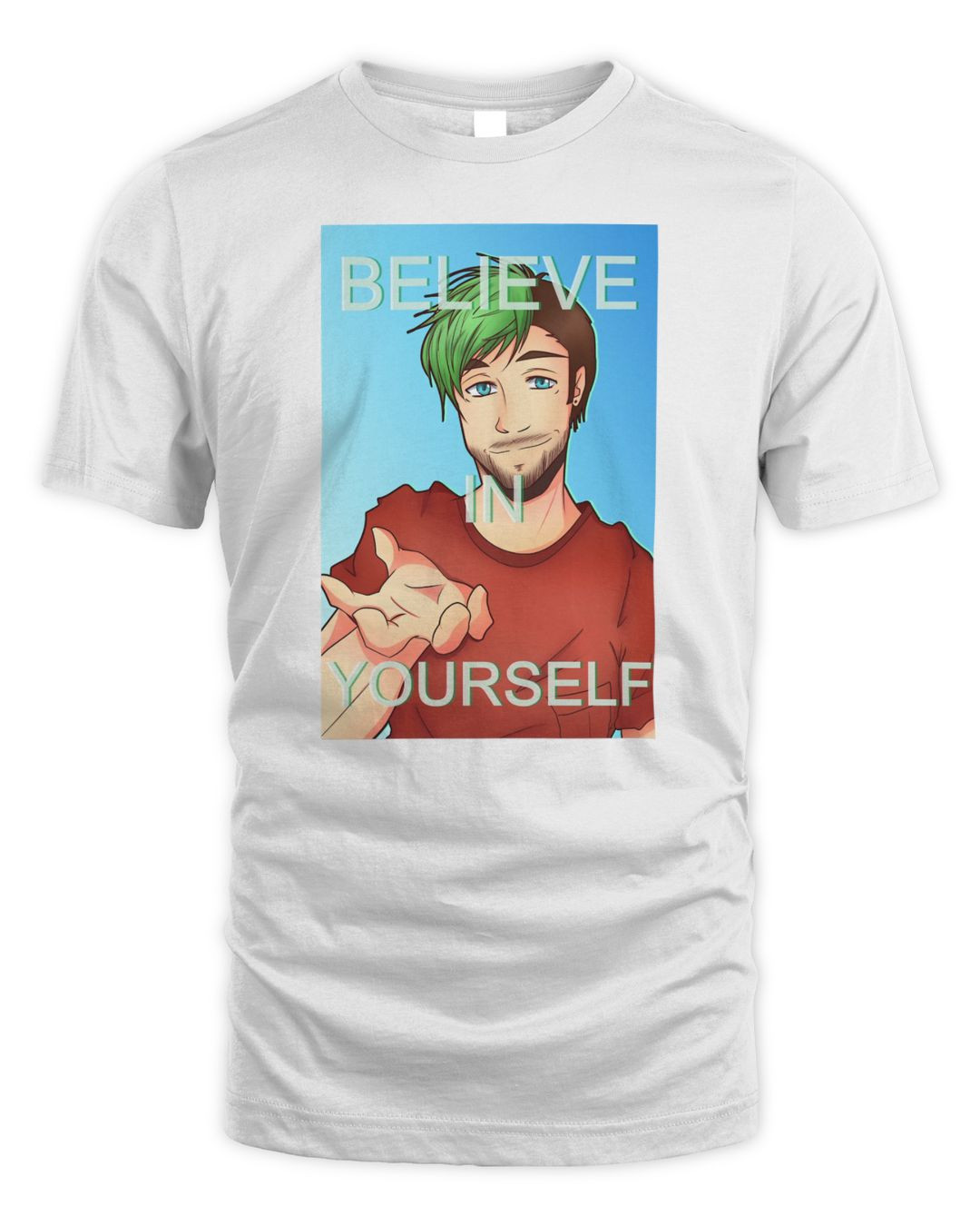 Jacksepticeye Merch Believe In Yourself Shirt
