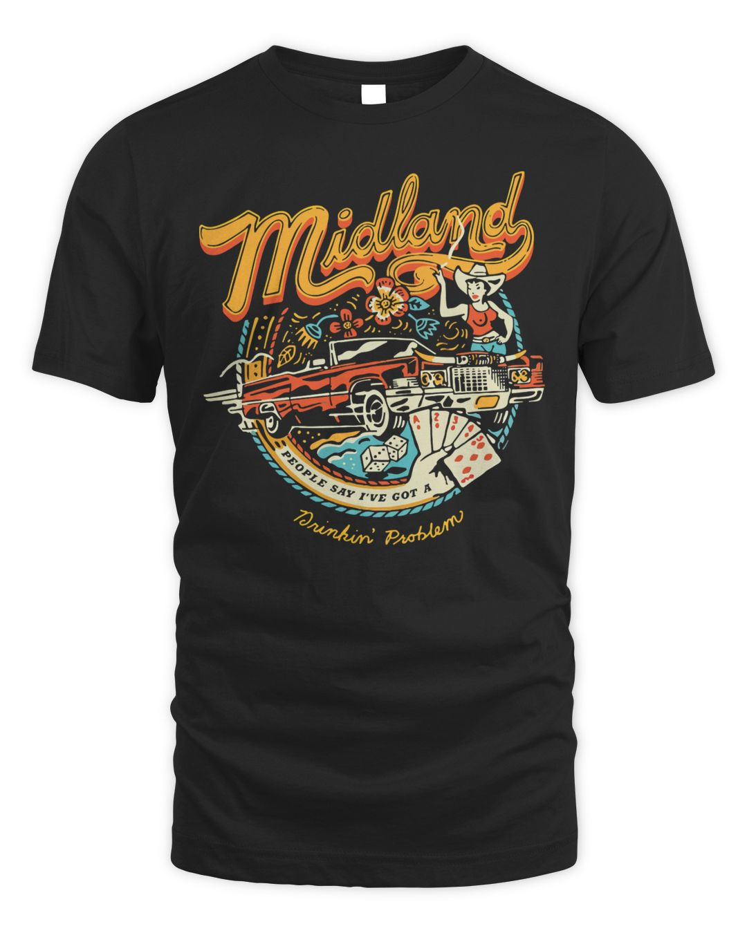Midland Merch Drinkin' Problem T-shirt