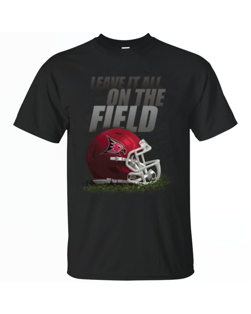 Leave It All On The Field Wisc River Falls Falcons Gridiron T Shirt
