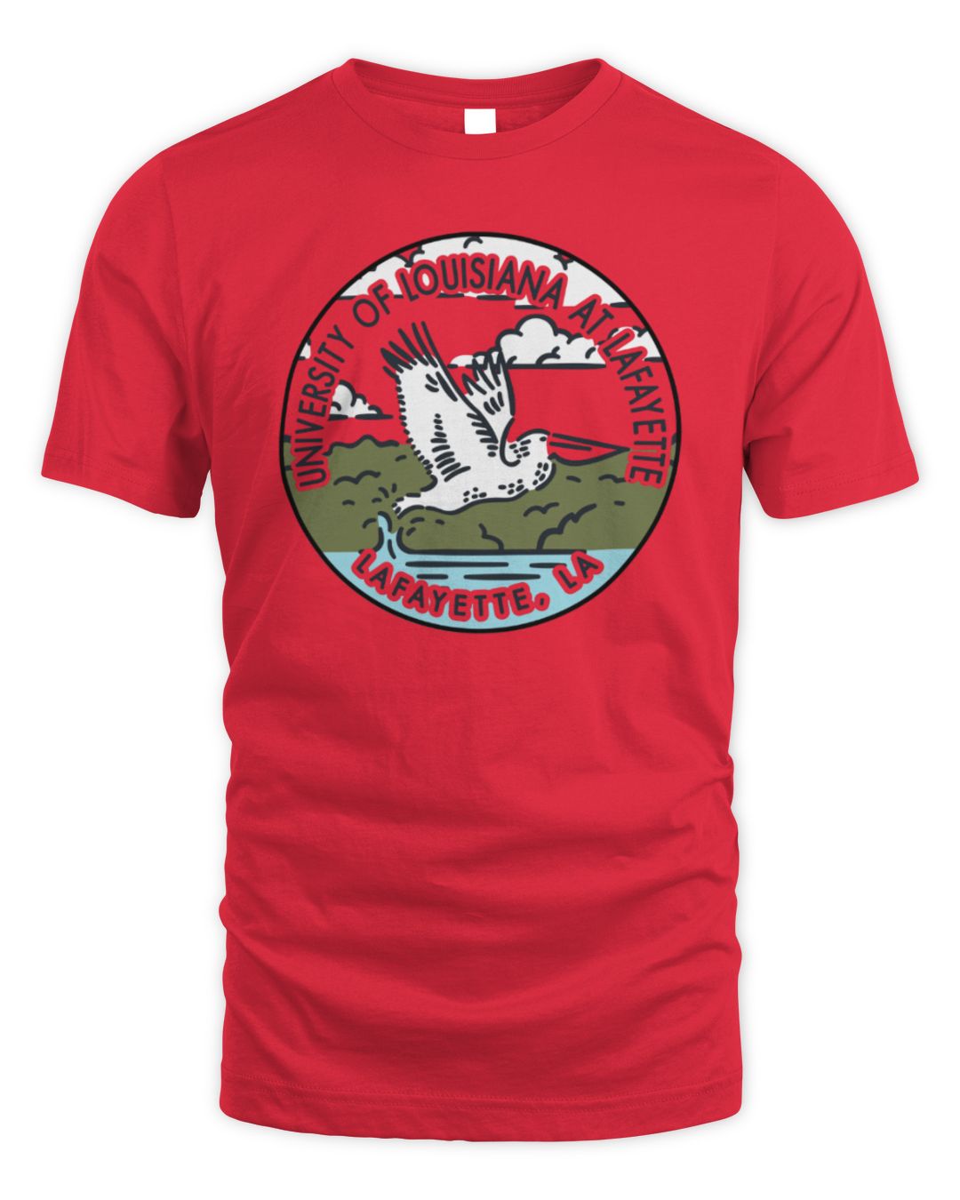 Louisiana Ragin' Cajuns Scenic Hoodie Official