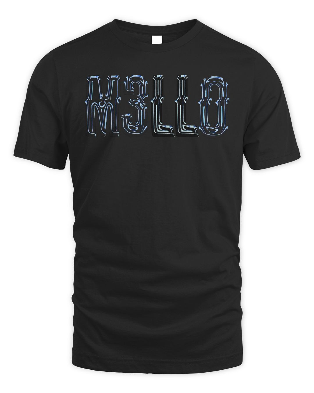 Marshmello Merch Liquid Chrome T-shirt