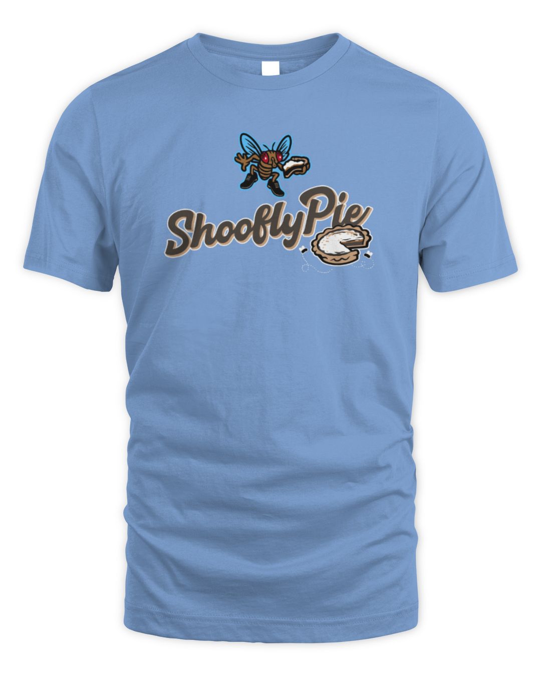 Milb Lehigh Valley Ironpigs Shoofly Pie Fly Sweatshirt Hoodie Blue