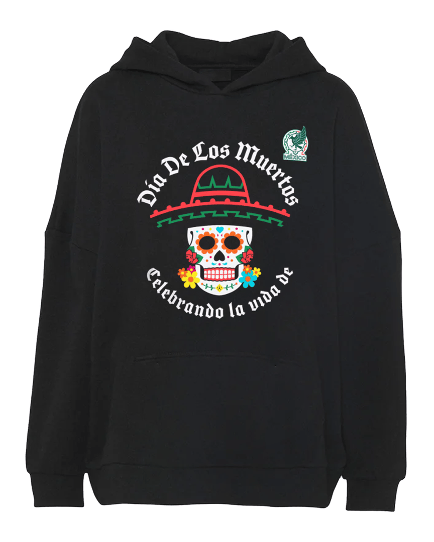 Mexico Day Of Dia De Los Muertos Celebrando La Vida De Hoodie