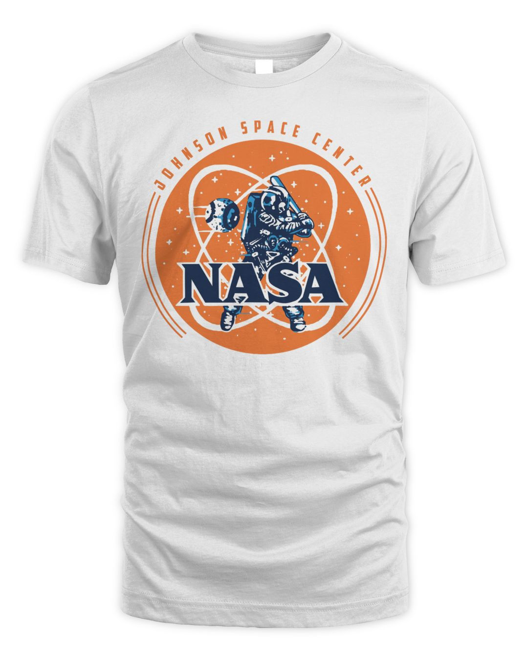 Nasa Merch Jsc Space Ball Shirt