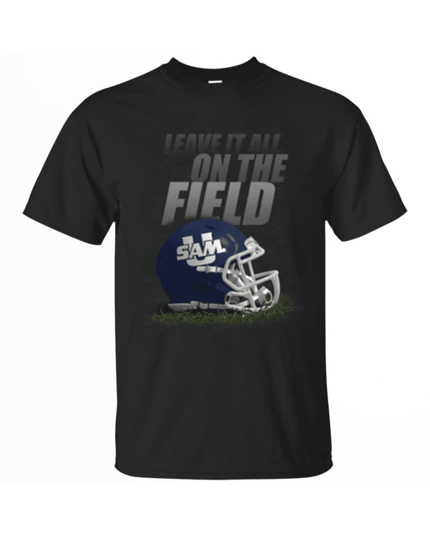 Leave It All On The Field Samford Bulldogs Gridiron T Shirt