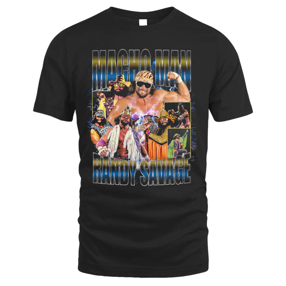 Macho Man Randy Savage Tee, Vintage T-shirt Style