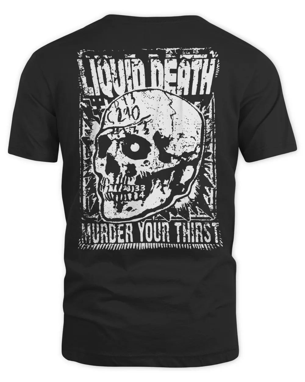 Liquid Death Merch Murder Shirt