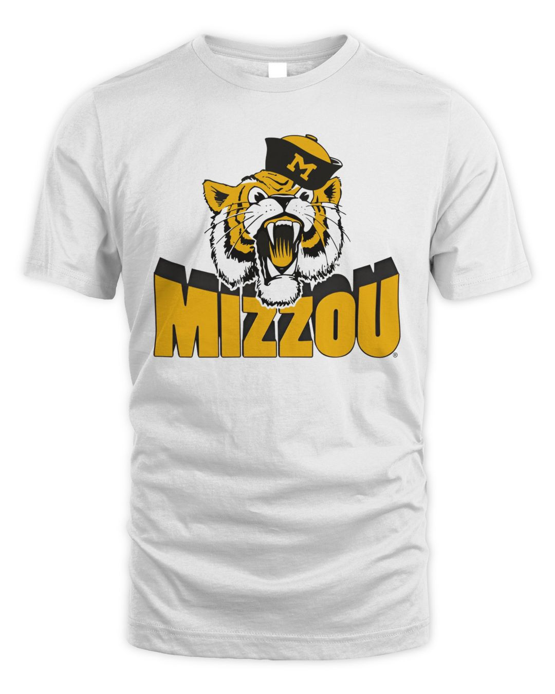Men's Official Homefield Cream Missouri Tigers Mountains Tee Shirt