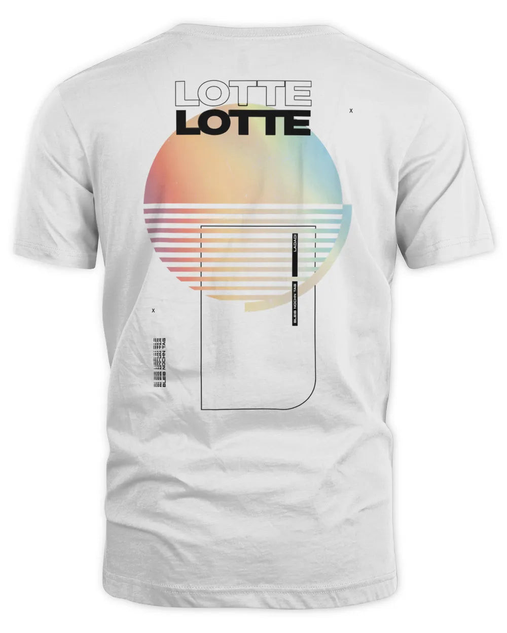 Lotte Merch Bleib Nochn Tag Shirt