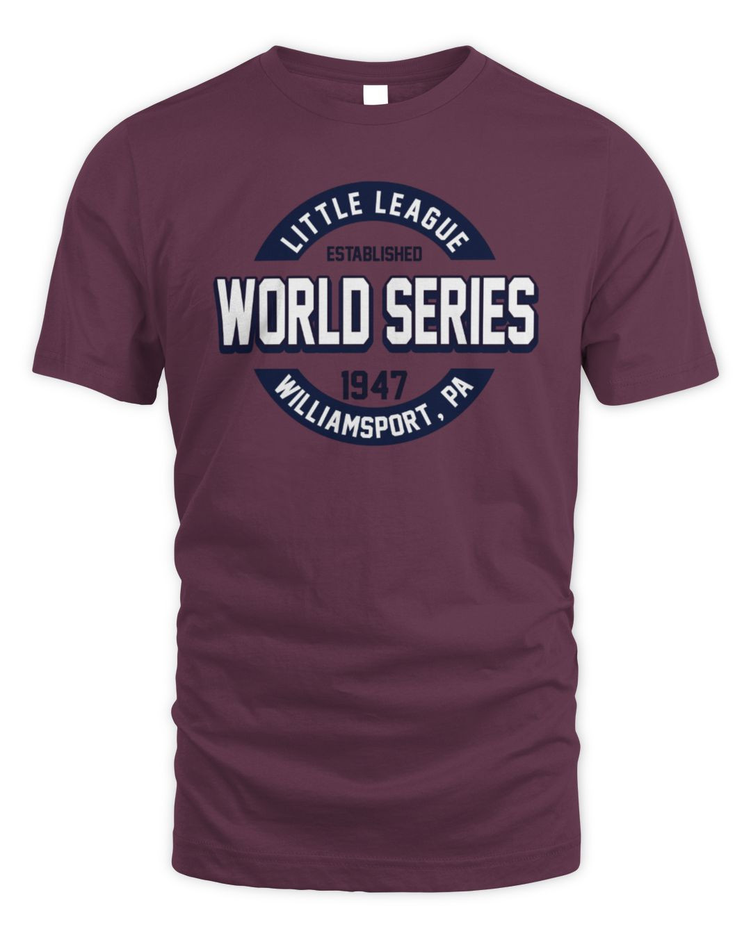 Little League World Series Encircled Maroon Official Hoodie