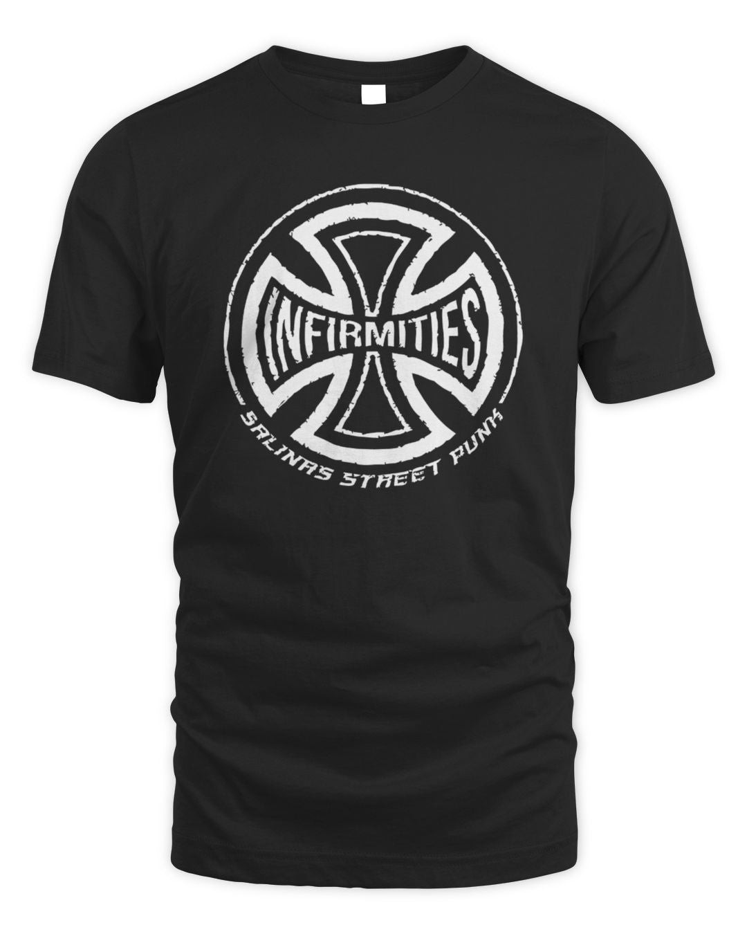 Infirmities Merch Infirmities Salinas Street Punk Short Sleeve Tshirt