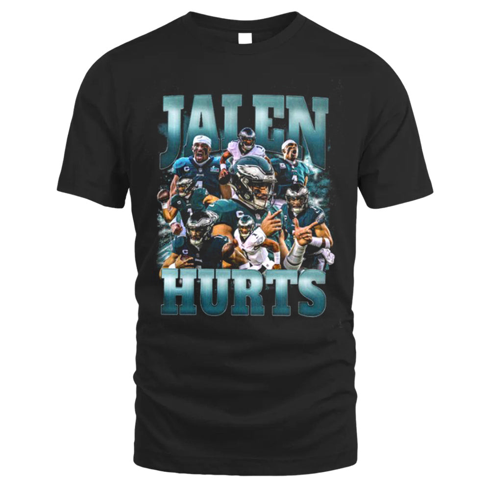 Jalen Hurts Tee, Vintage T-shirt Style