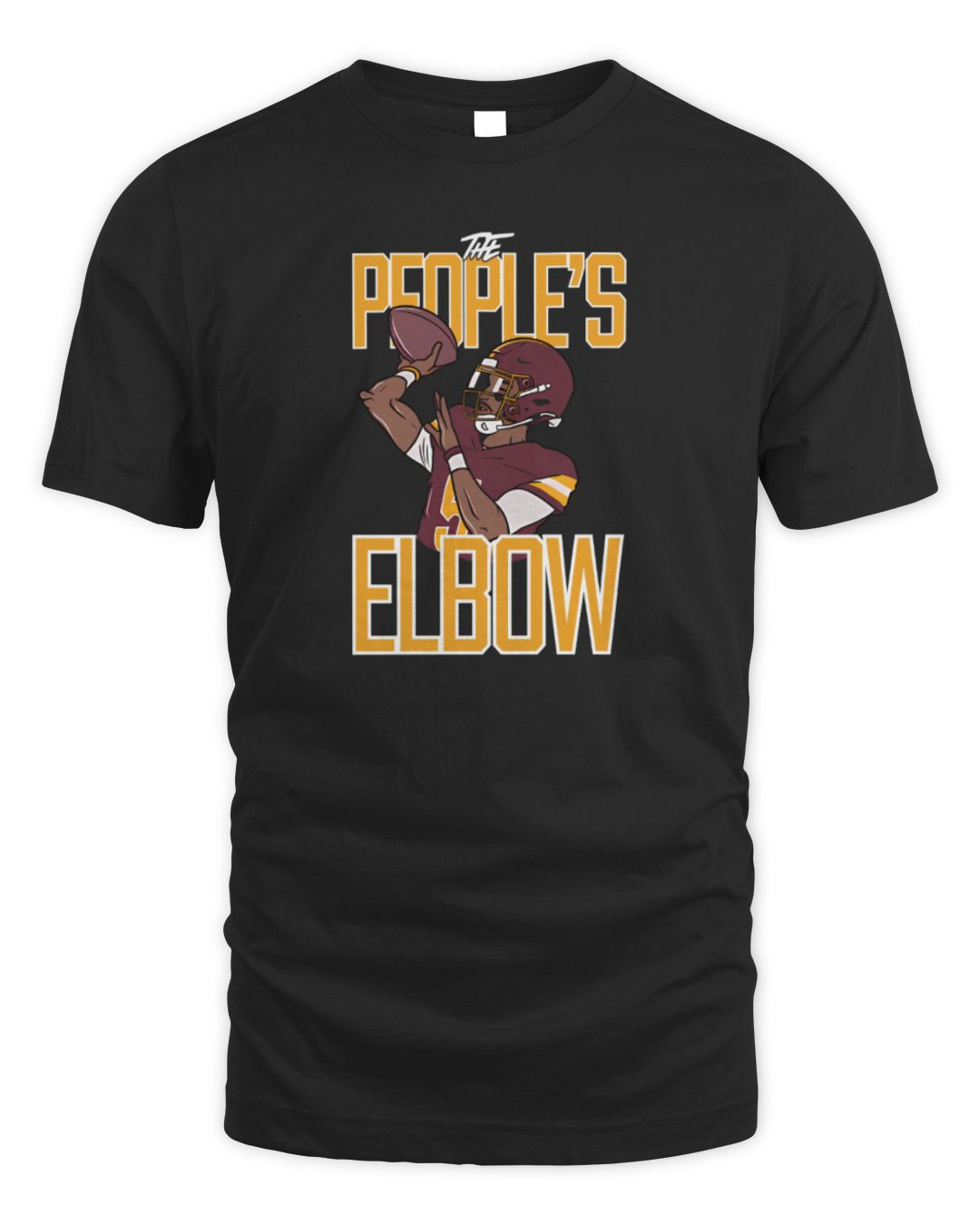 Jayden Daniels The People's Elbow T-shirt Barstool Sports