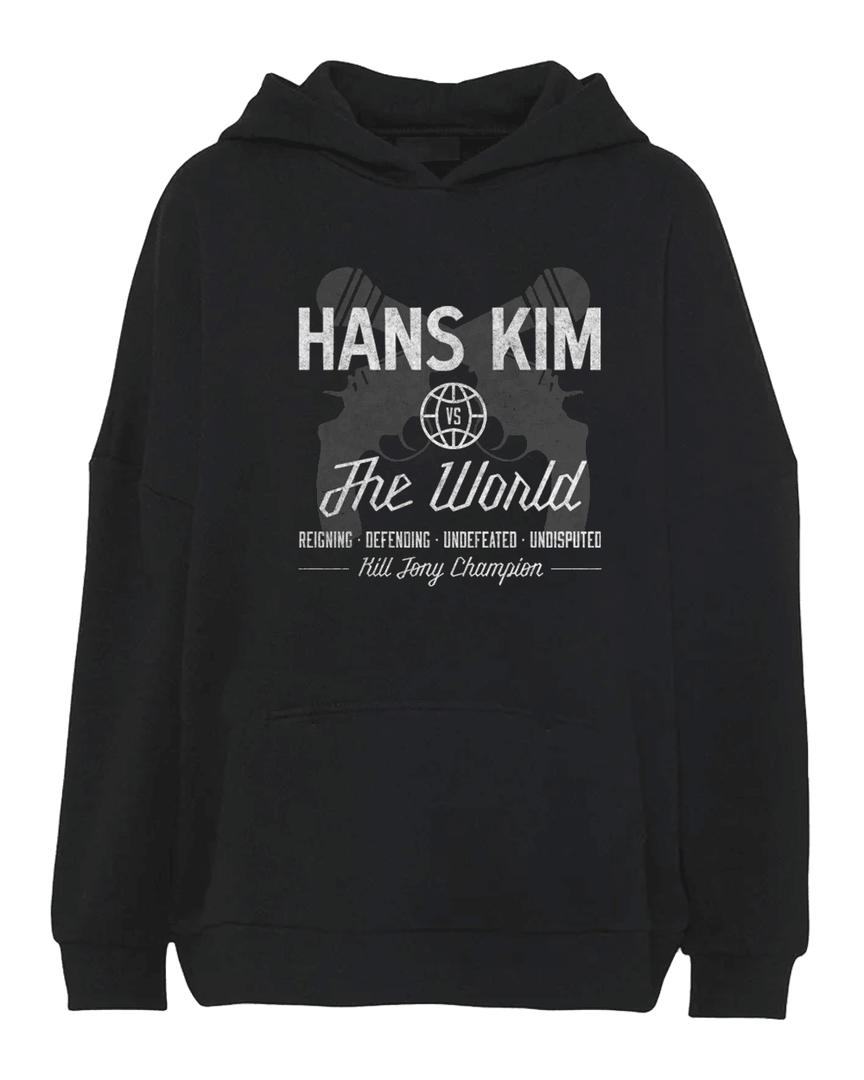 Kill Tony Shop Hans Kim Vs. The World Hoodie